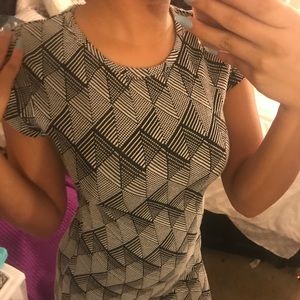 Short sleeve midi dress