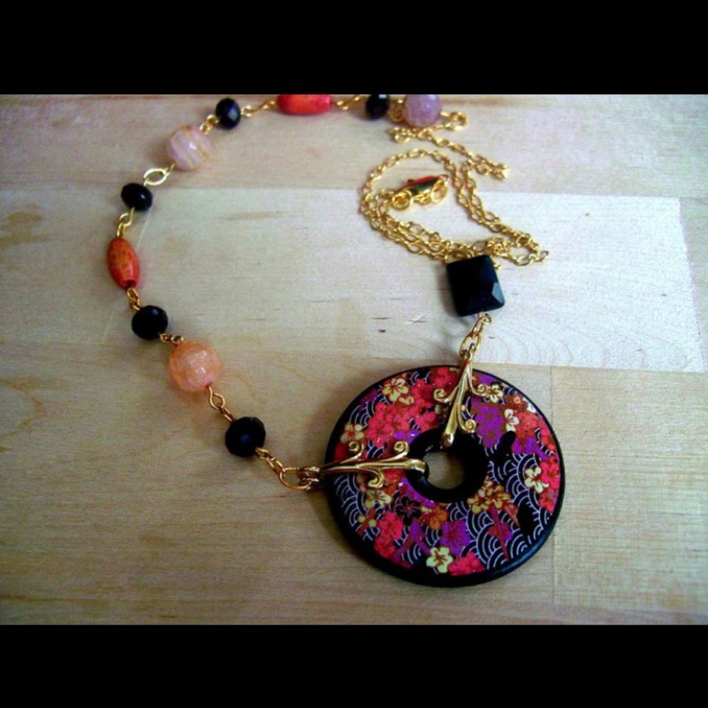 Gold plated necklace