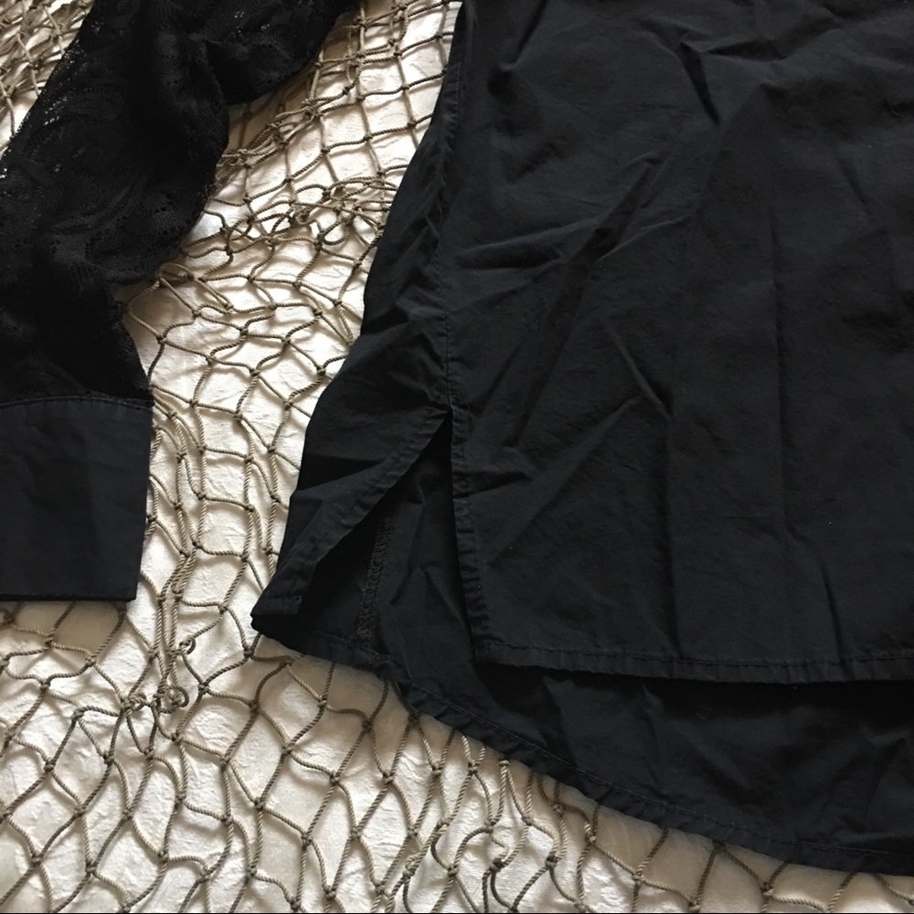 lace button down blouse - Picture 6 of 8