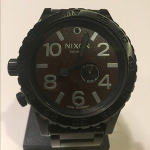 Nixon 51-30 Tide Darkwood and Black