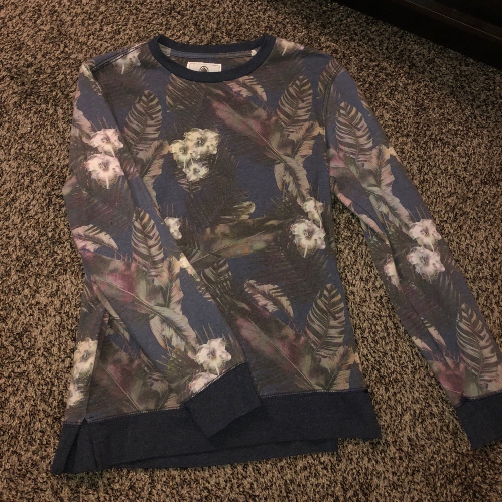 On the Byas Flower Crewneck Sweatshirt