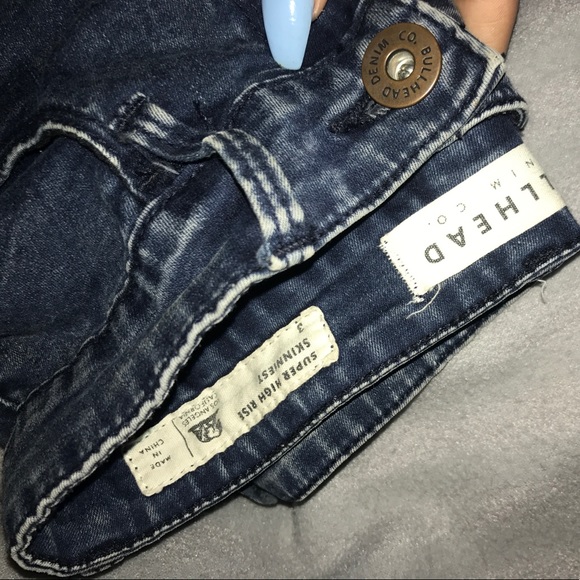 Pacsun high rise dark semi acid washed - Picture 4 of 5