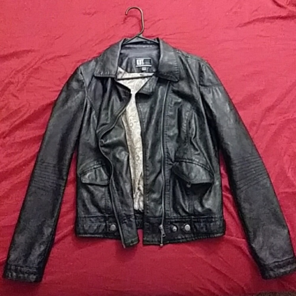Kut from the Kloth faux leather jacket