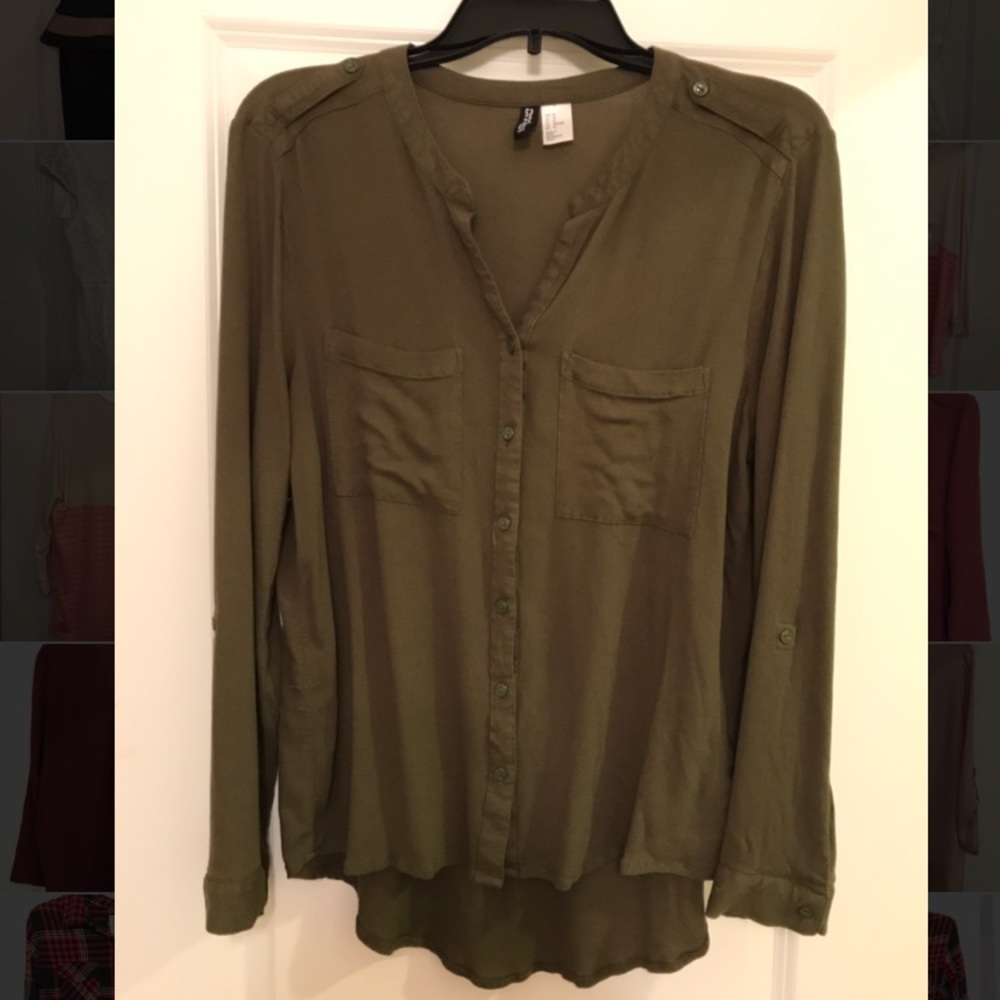 Hunger green top