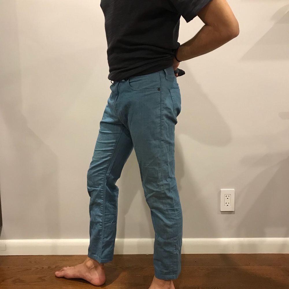 Levi’s made in crafted light blue jeans 👖