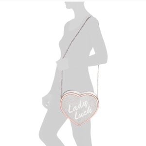 SOLD! NWT Lady Luck heart purse