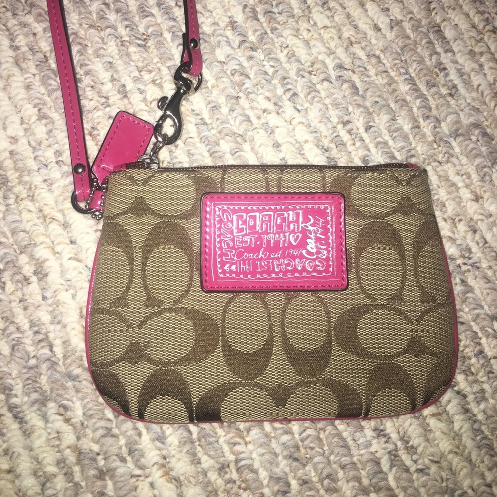 Coach wristlet