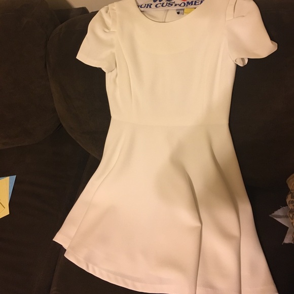 White Dress Worn Once (willing to talk down $) - Picture 2 of 2