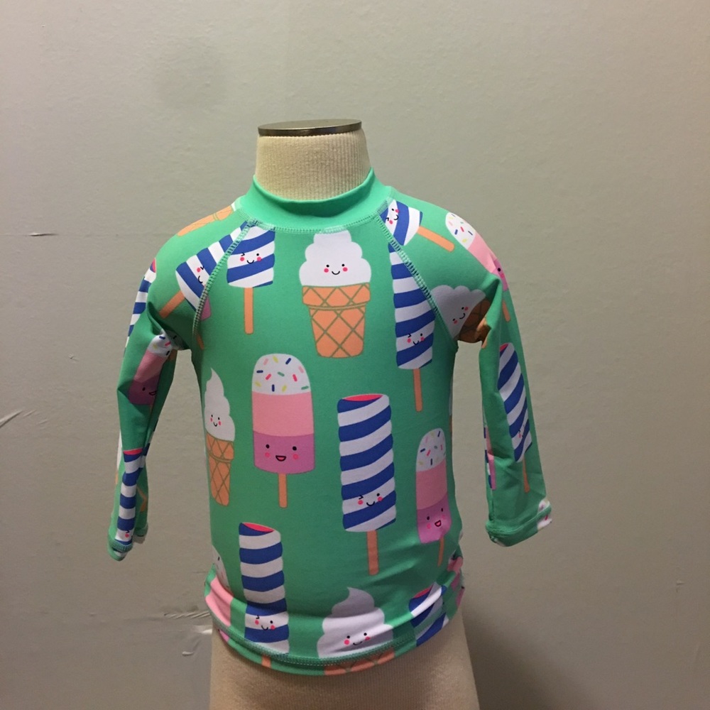 COTTON ON MINT ICE CREAM SWIM TOP 1