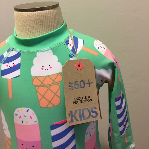 COTTON ON MINT ICE CREAM SWIM TOP 1 - Picture 3 of 3