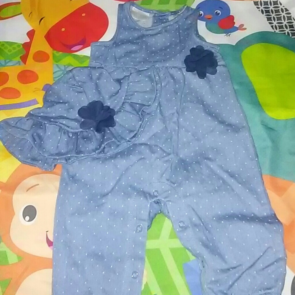 Infant Jumper and Hat set
