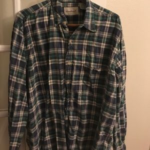 Cotton plaid shirt