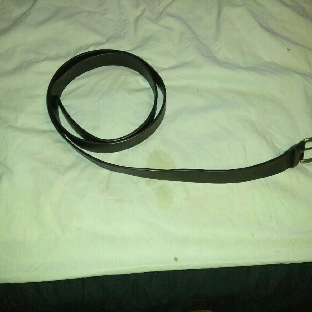 Leather belt