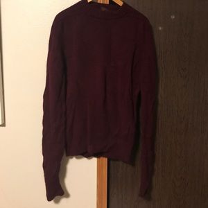 Wool sweater light worn