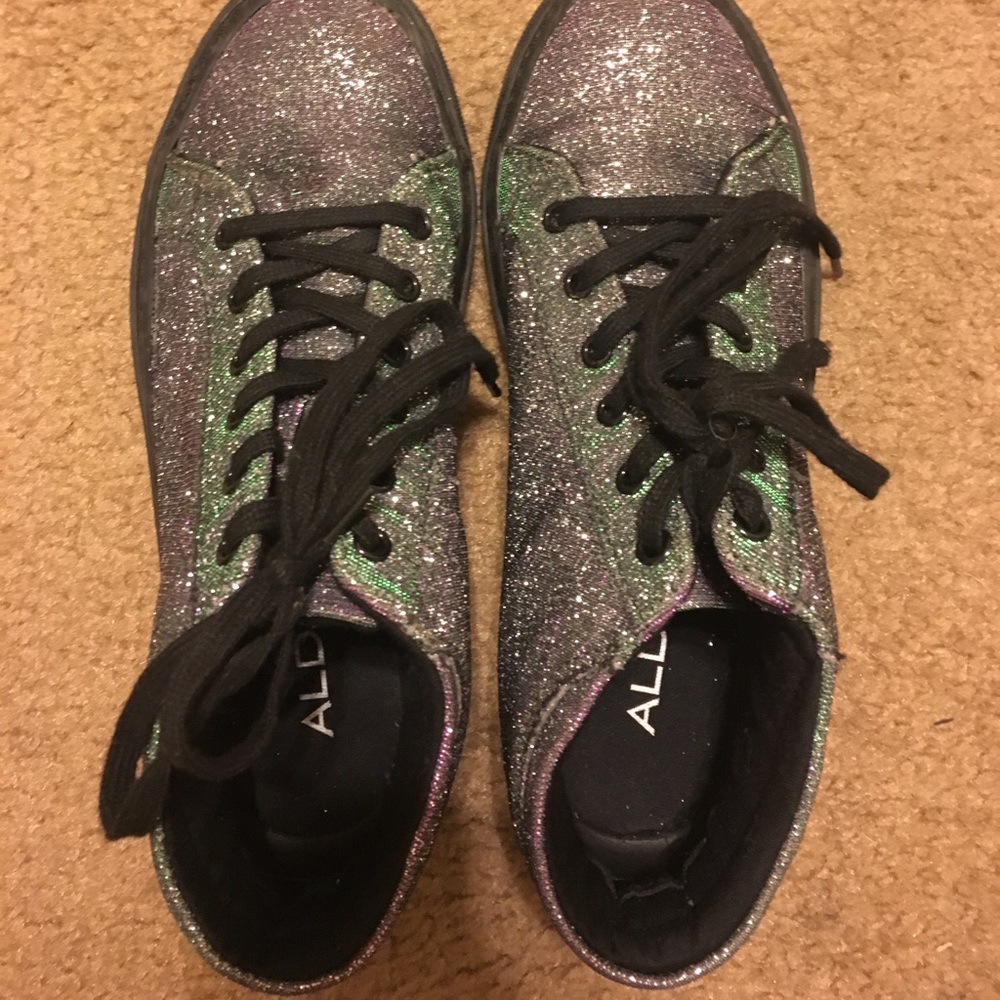 ALDO GLITTER SNEAKERS