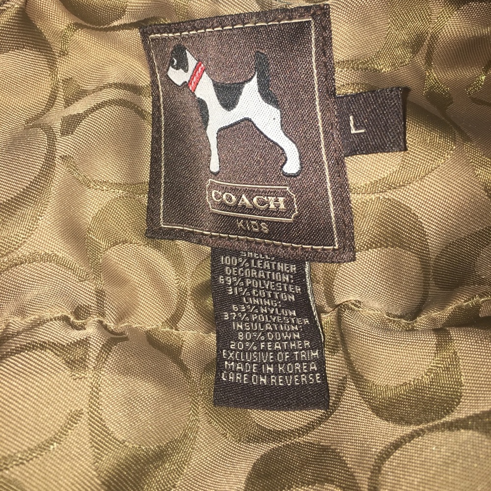 Coach kids  multi - colored vest - Picture 2 of 3