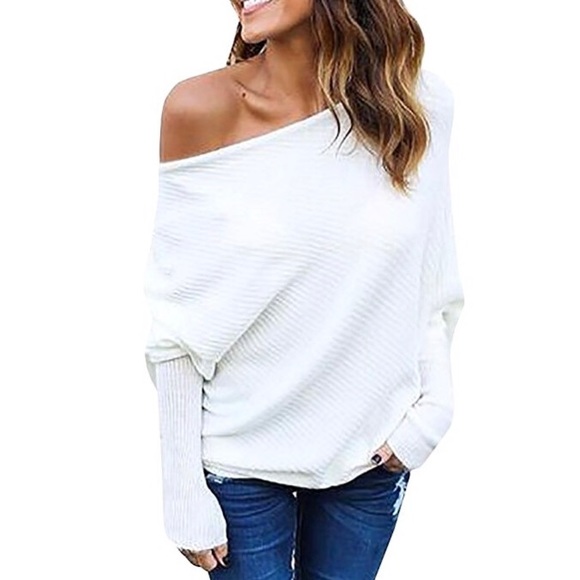Off shoulder sweater - Picture 1 of 2