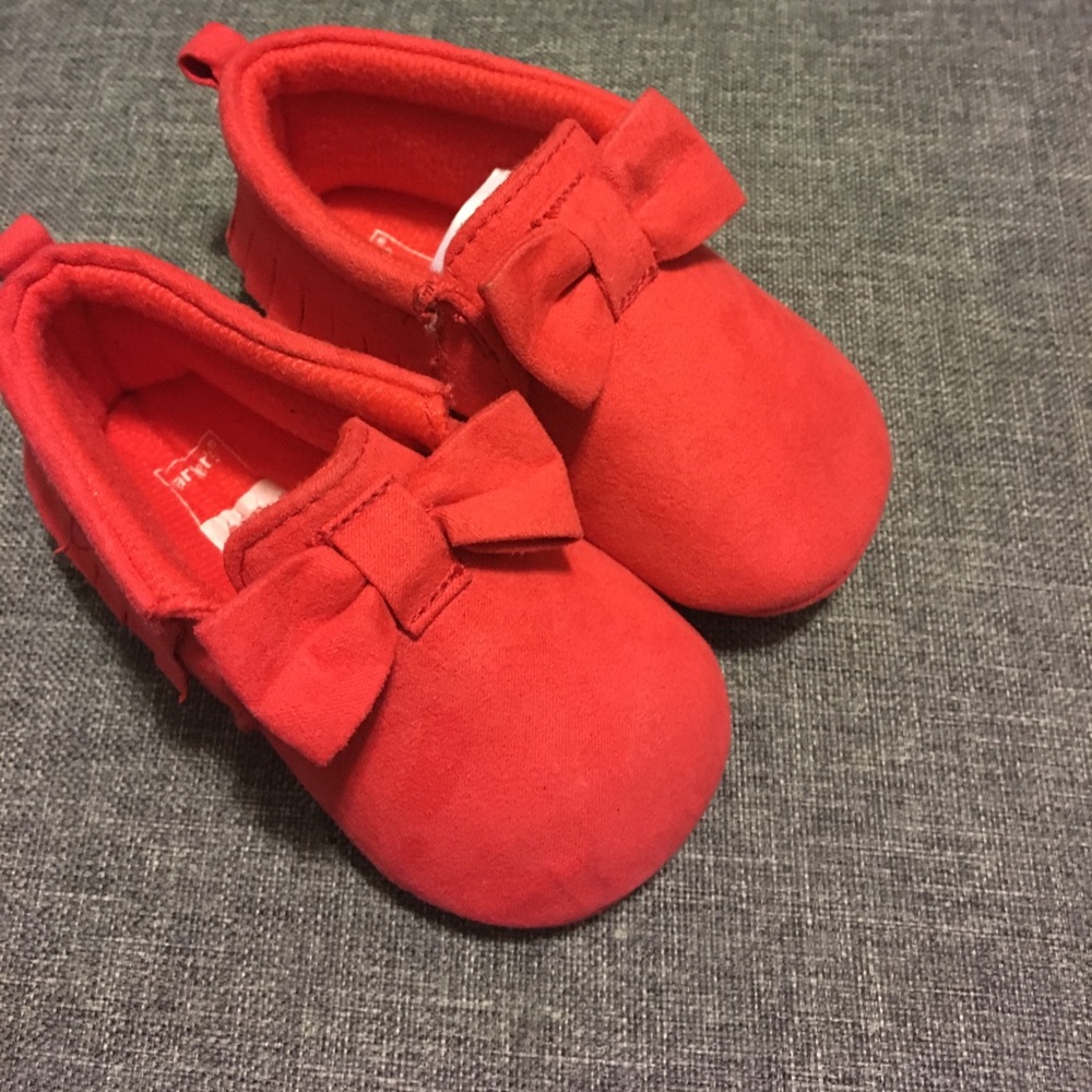 Carter’s Red Moccasins