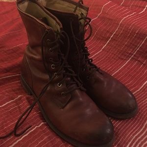 Frye Jenna Combat Boots