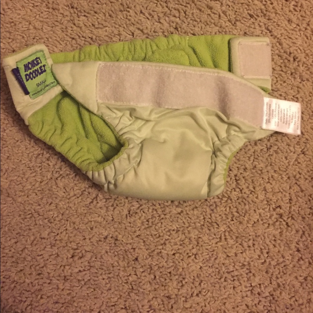 Monkey Doodlez Diapers all in one.