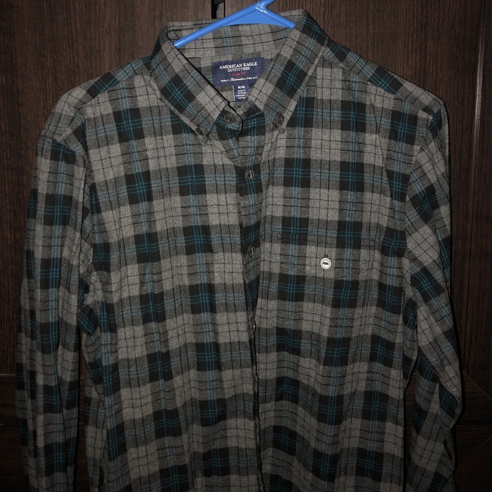American Eagle Medium Flannel Buttonup Shirt