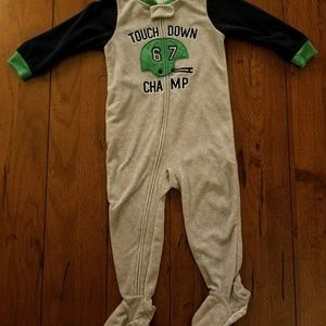 Carter's boys footie pajamas 2T