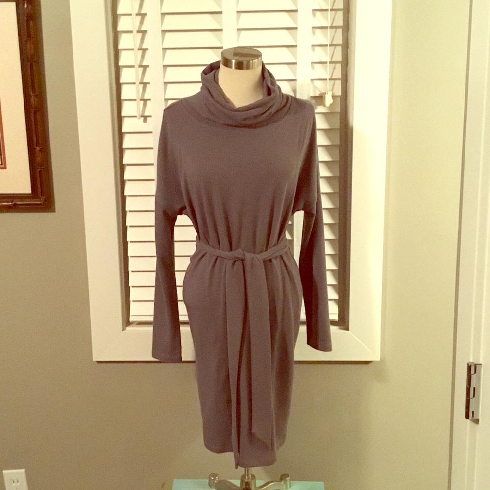 cabi Grey Knit Dress