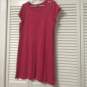 Talbots Pink shift dress