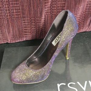 RSVP metallic heels
