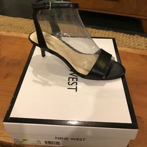 Brand new Nine West kitten heel sandal