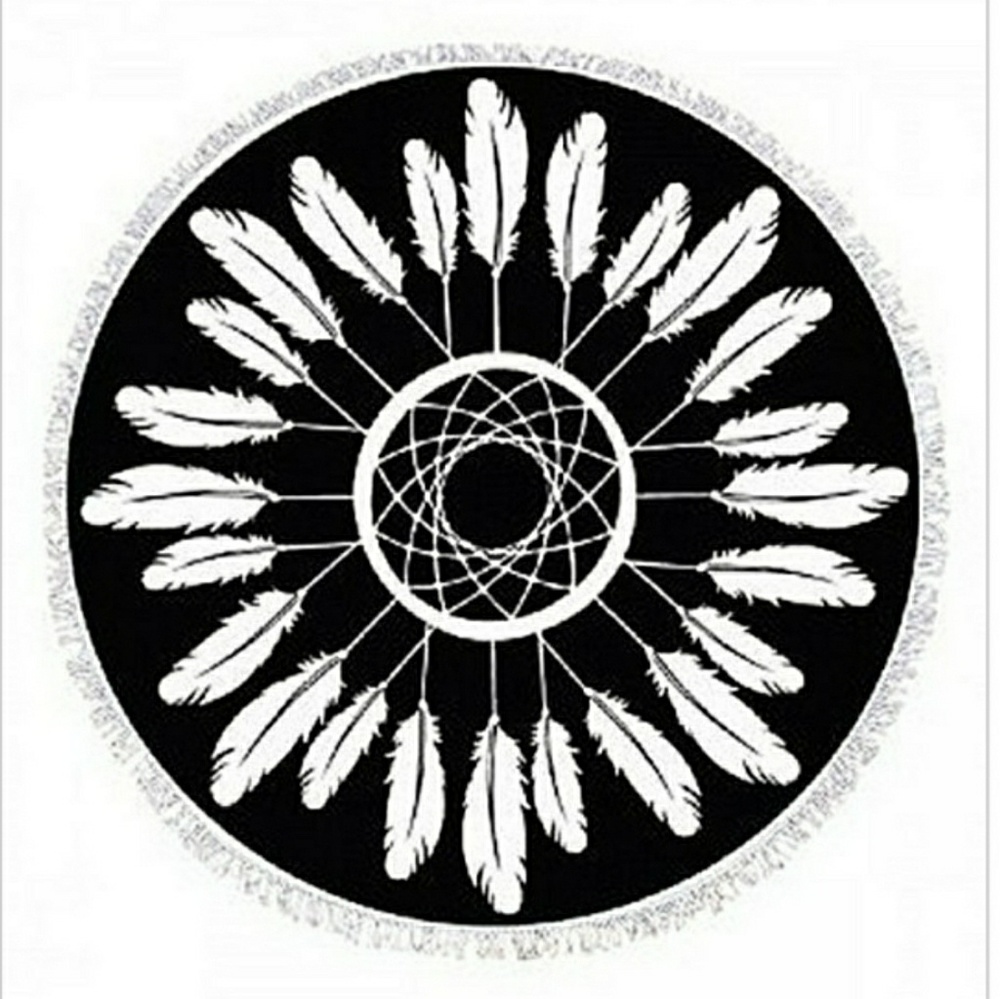 Dream Catcher Round Towel