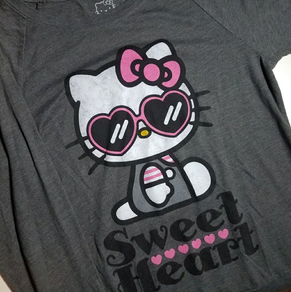 Hello Kitty Crewneck Long Sleeve Shirt
