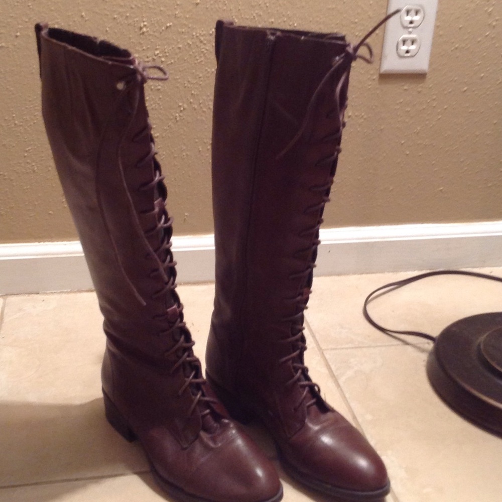 Brown boots