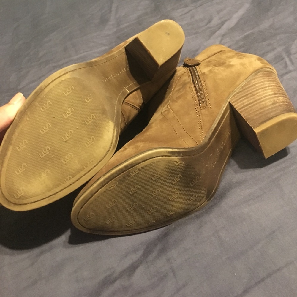 Leather Franco Sarto Booties - Picture 4 of 7