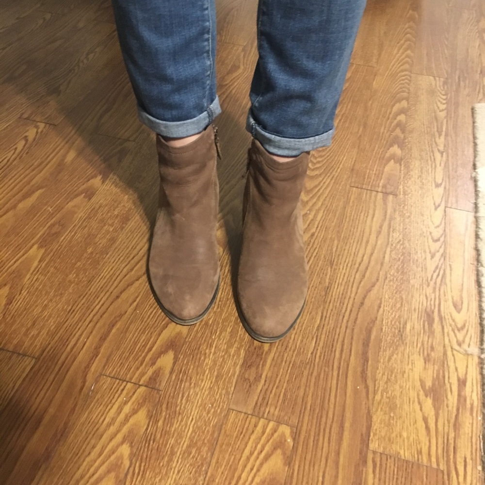 Leather Franco Sarto Booties - Picture 7 of 7