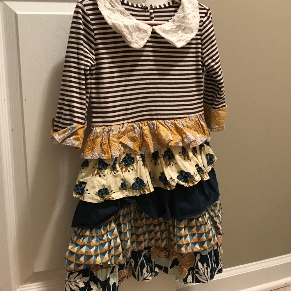 Multicolored Persnickety Dress