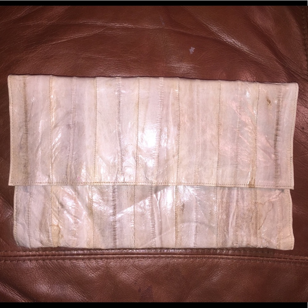 Eel Skin Clutch