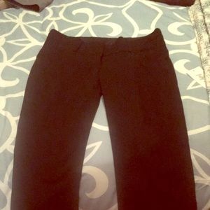 Black dress pants in perfect condition