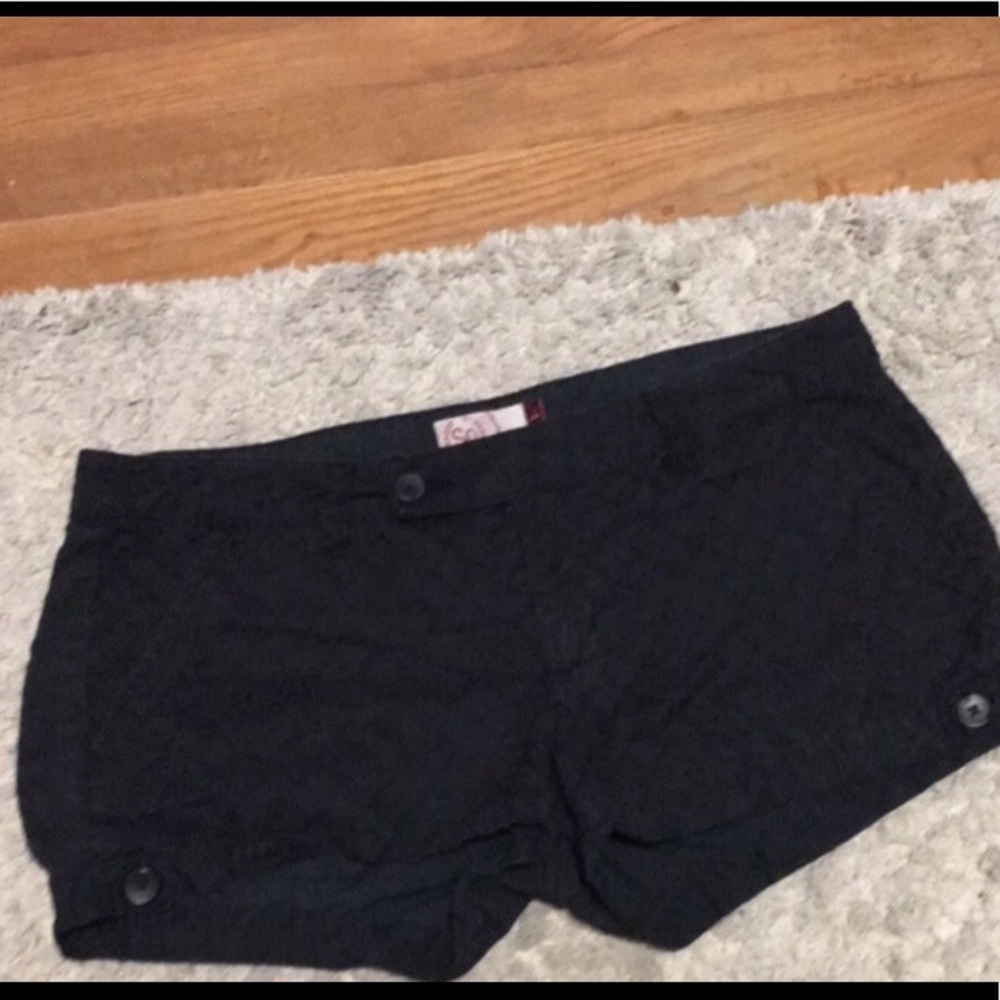 Black SO Shorts