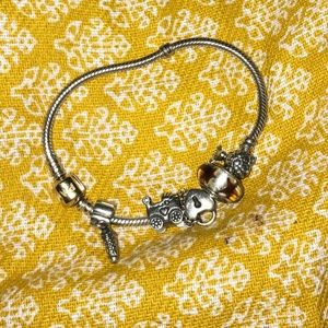 Never worn Pandora Charm bracelet
