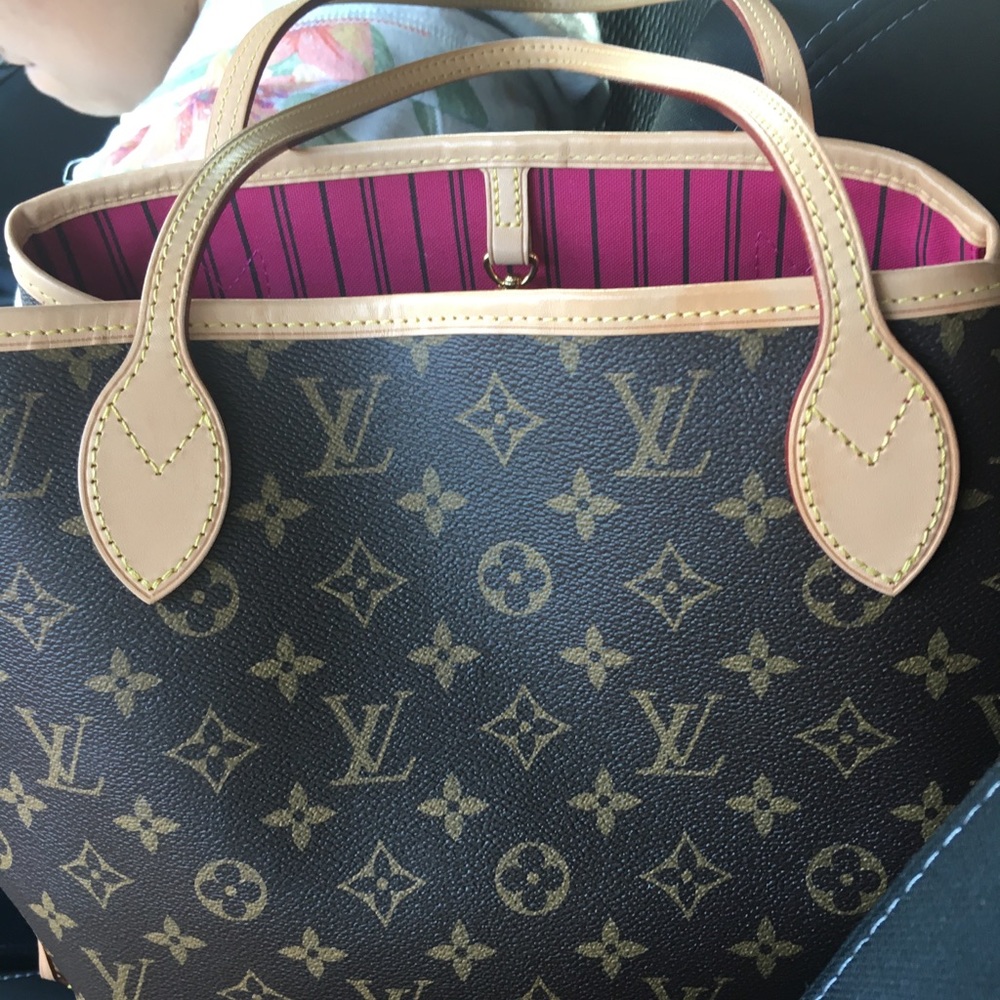 Authentic bag Neverfull MM Louis Vuitton 2017