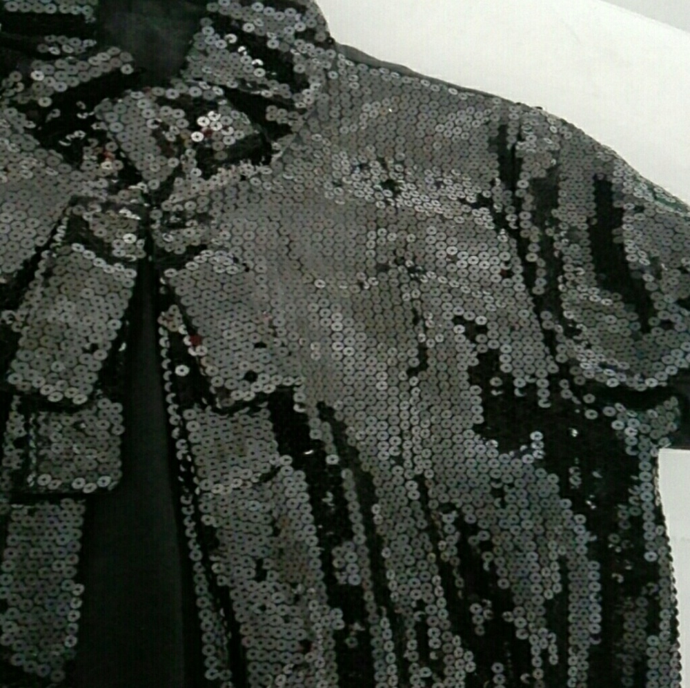 Jacket black glamour