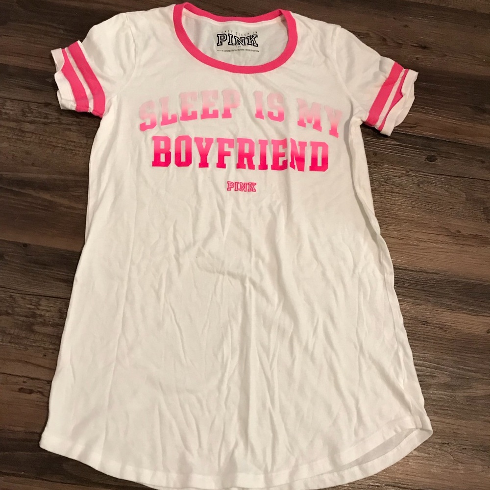 PINK Sleep Shirt Size Large