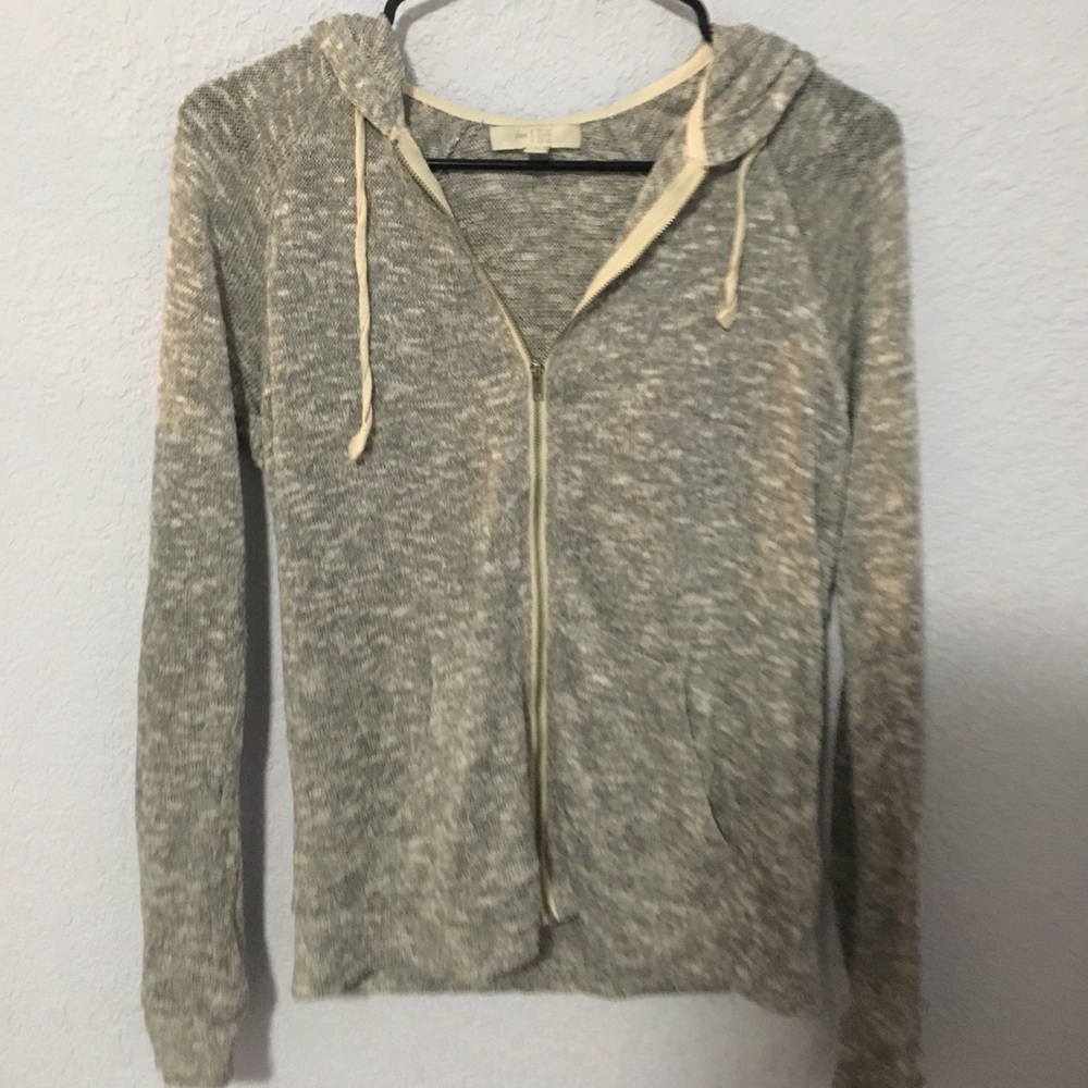 Hooded Grey, Zip Up