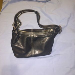 Coach Leather Shoulder Bag