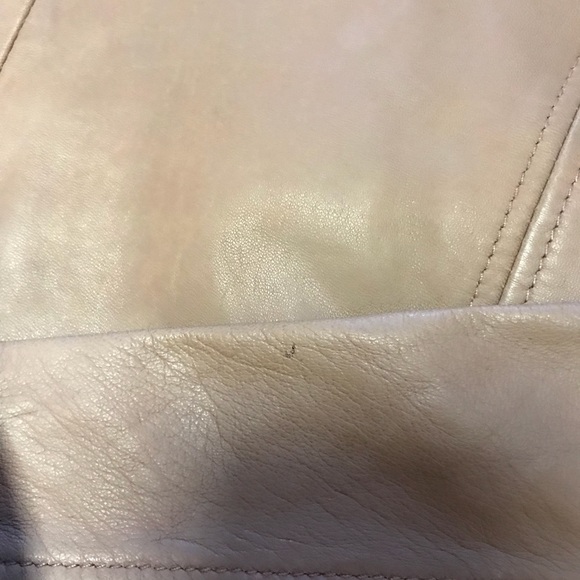 AMARYLLIS Leather Moto Jacket - Size L - Picture 5 of 8