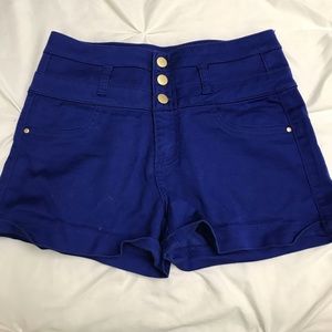 💙HIGH WAISTED SAILOR SHORTS💙
