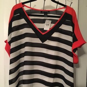 Ashley Stewart PLUS SIZE sheer top