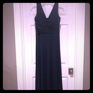 Navy blue gown 😍💗