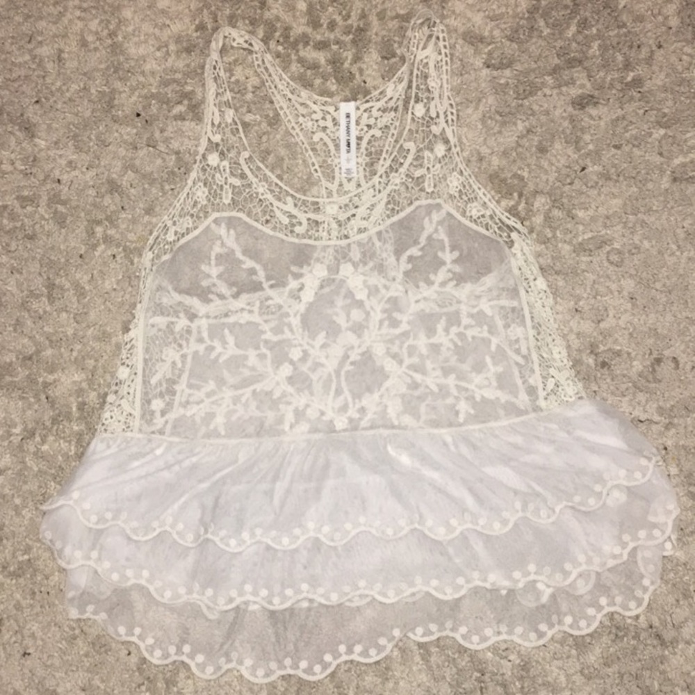 Shear Bethany Mota Racerback Tank